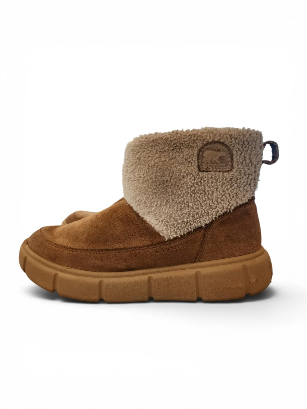 Sorel Suede Women's Explorer Cozy Suede Boot - Chestnut